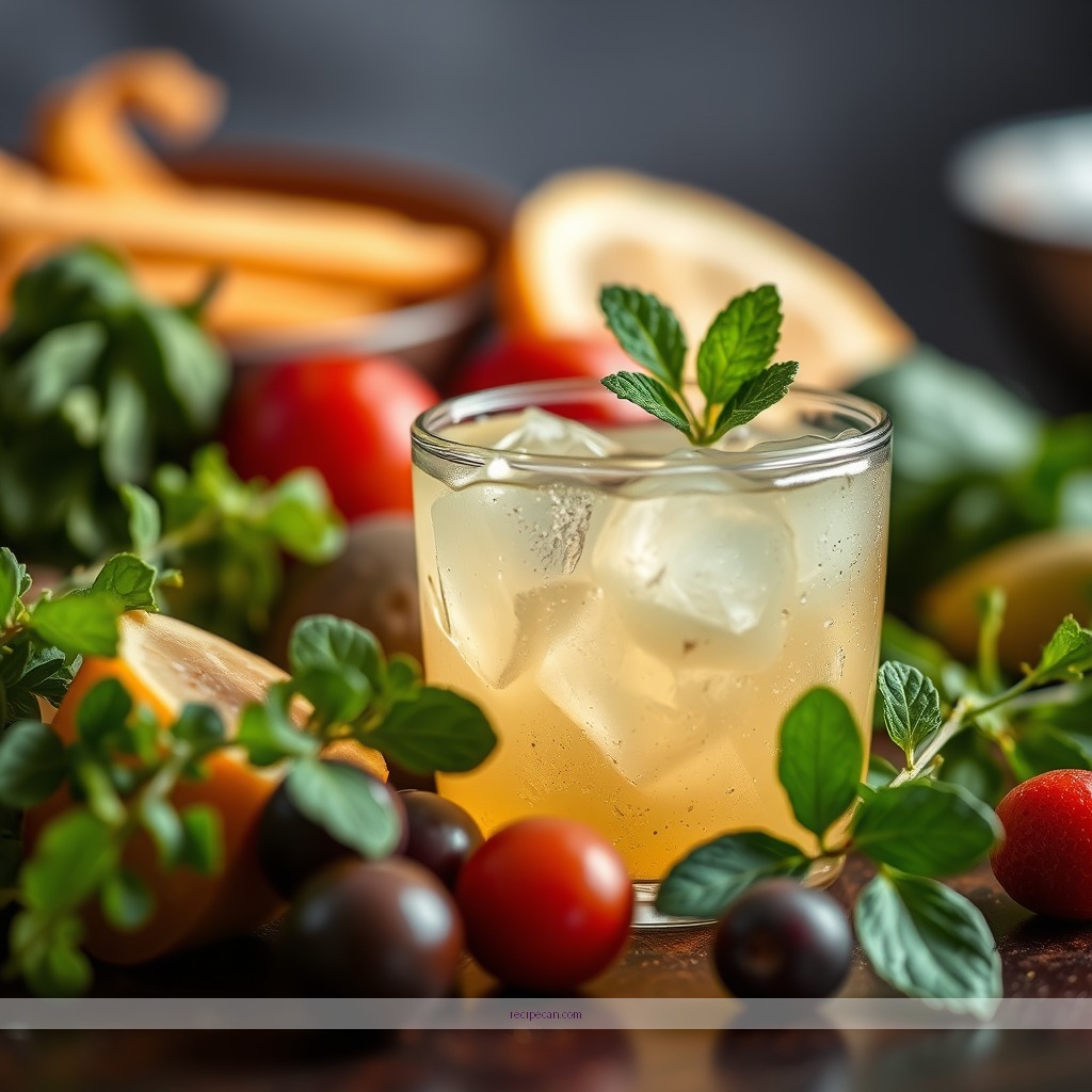 Ingredients - immune boosting juice recipe