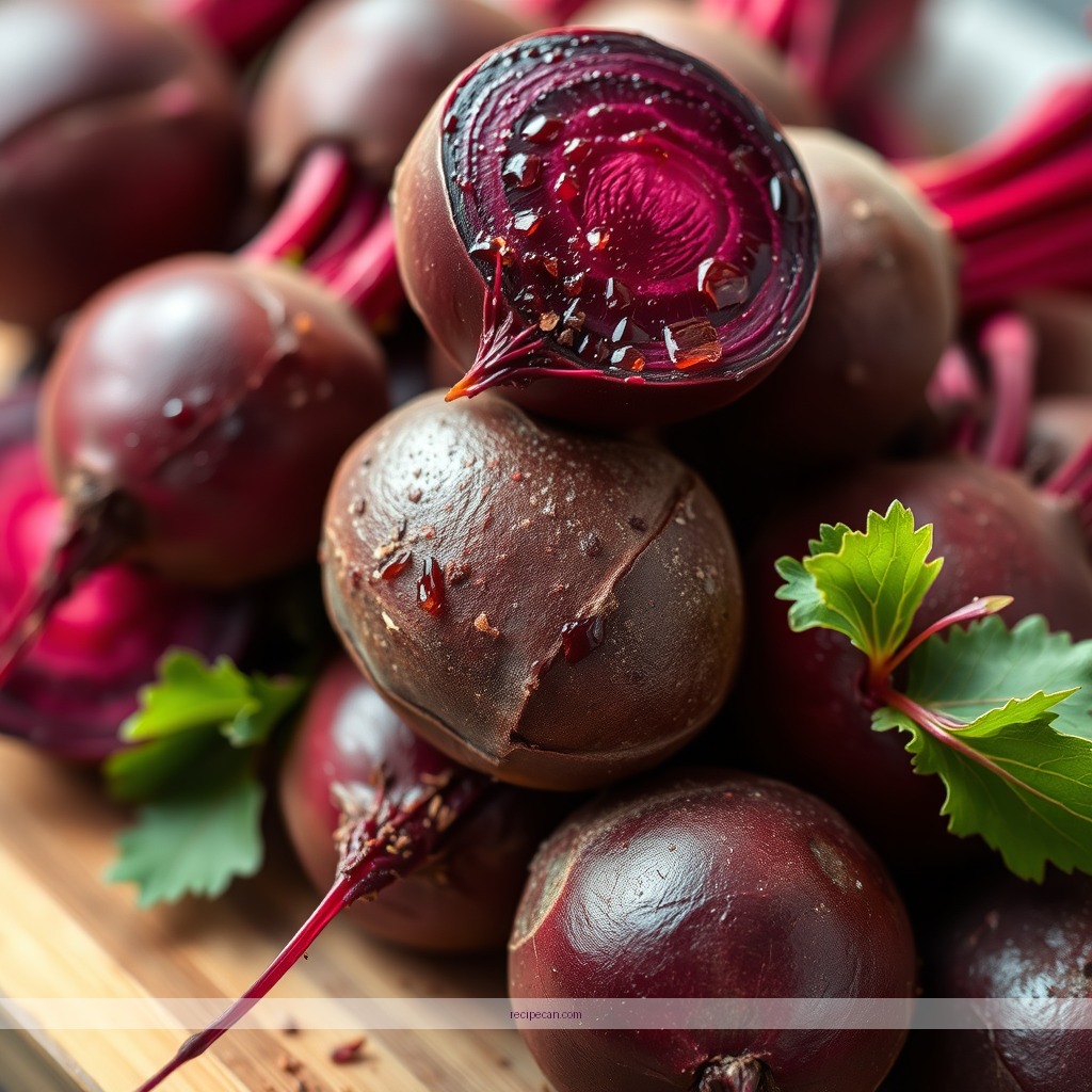 Ingredients - juice recipe with beets