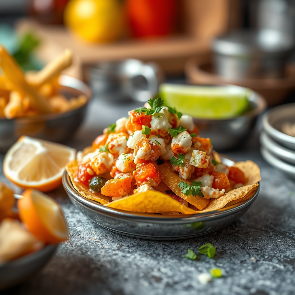 Ingredients - crab nachos recipe