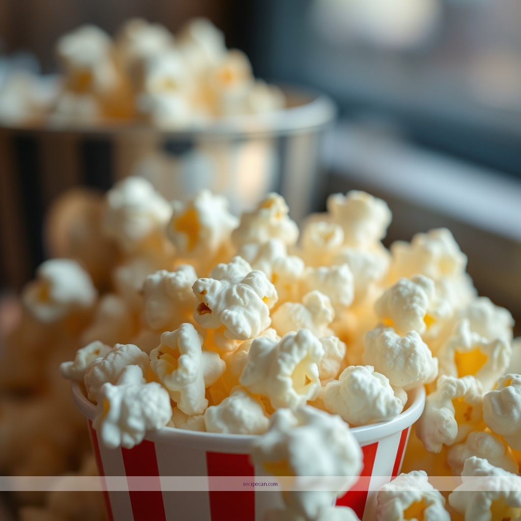 Ingredients - popcorn movie theater recipe