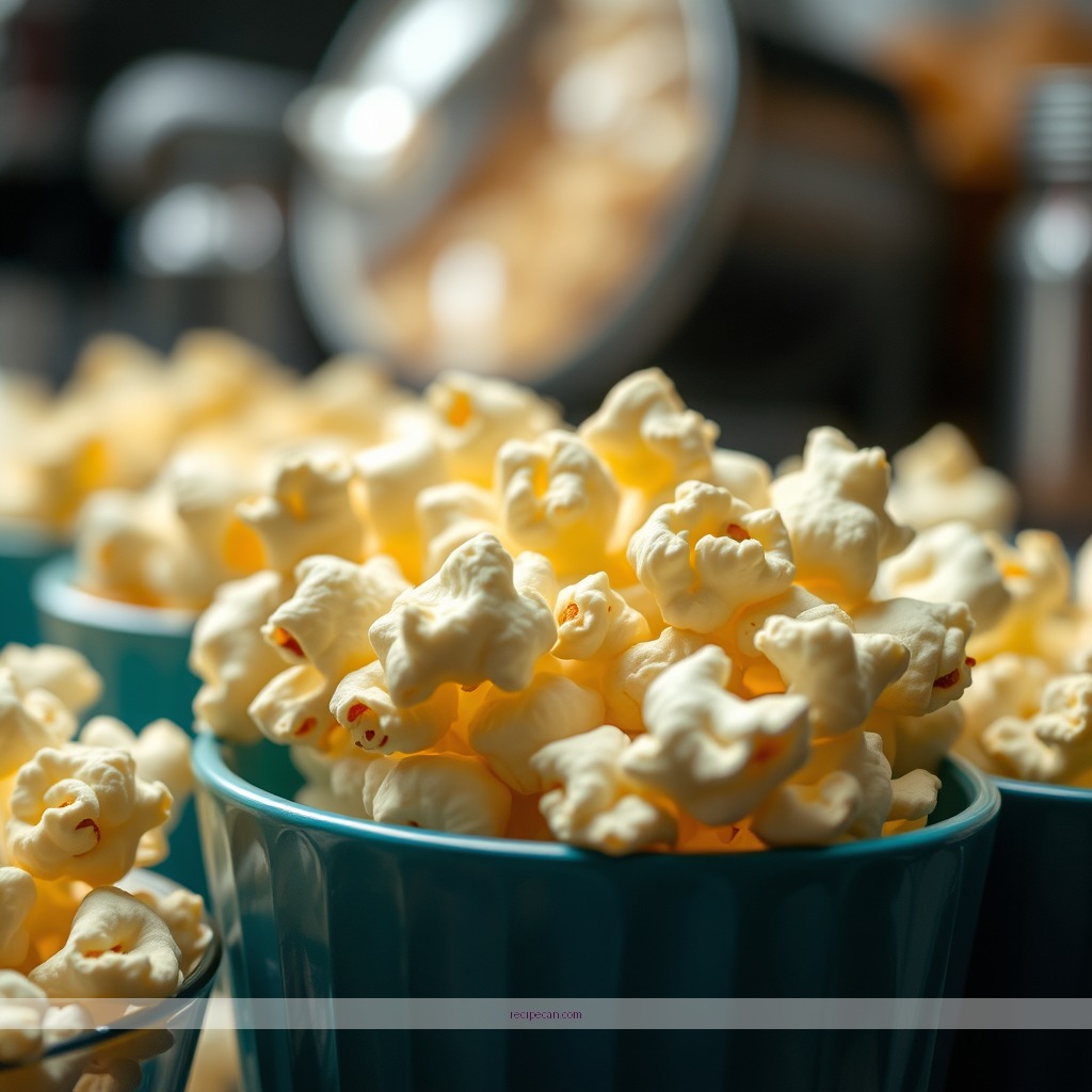 Ingredients - popcorn recipe for machine