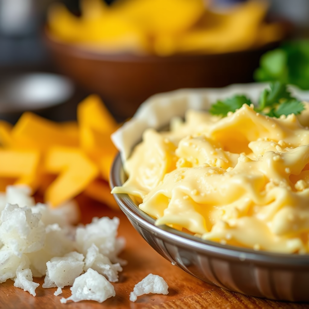Ingredients - nacho cheese with velveeta recipe