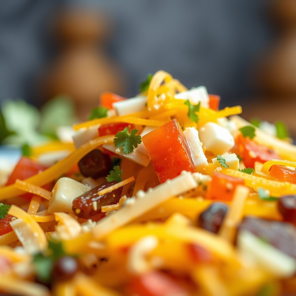 Ingredients - nacho salad recipe