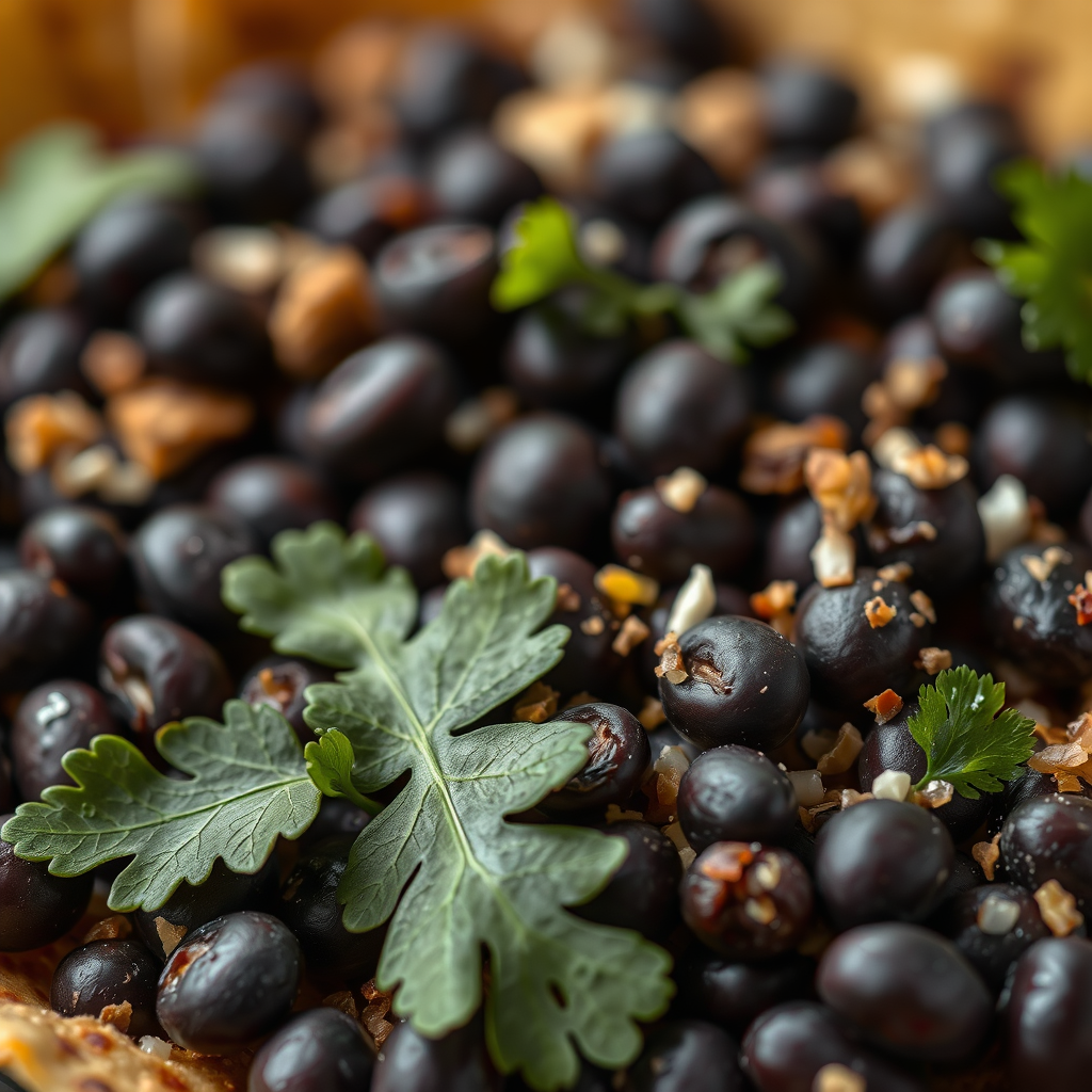 Ingredients - nachos with black beans recipe