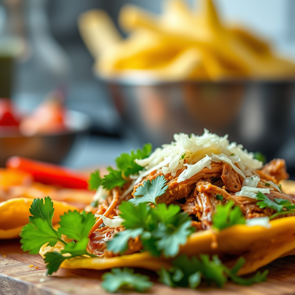 Ingredients - pulled pork nacho recipes