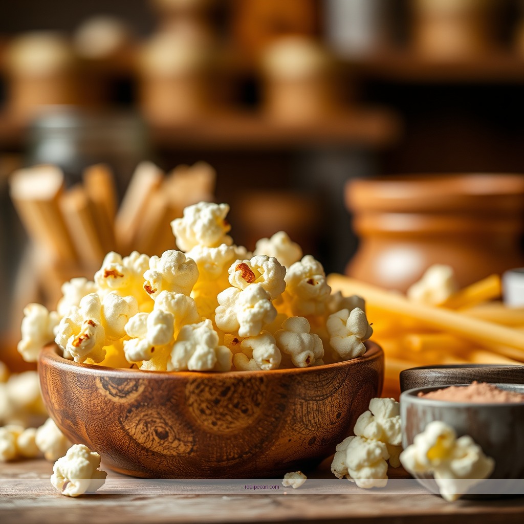 Ingredients - butter recipe for popcorn