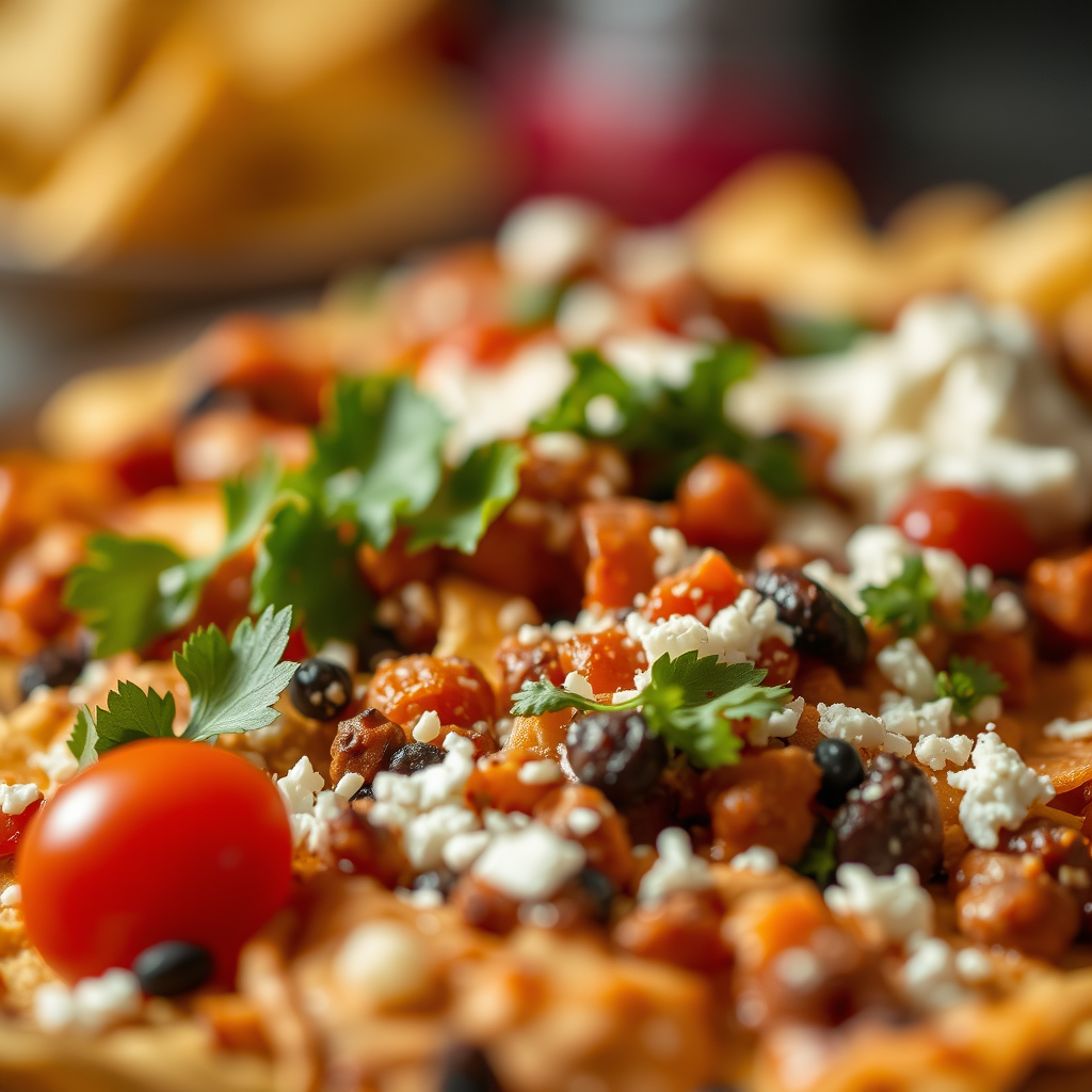 Ingredients - best loaded nachos recipe