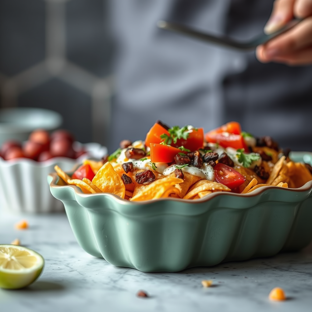 Ingredients - bundt pan nachos recipe