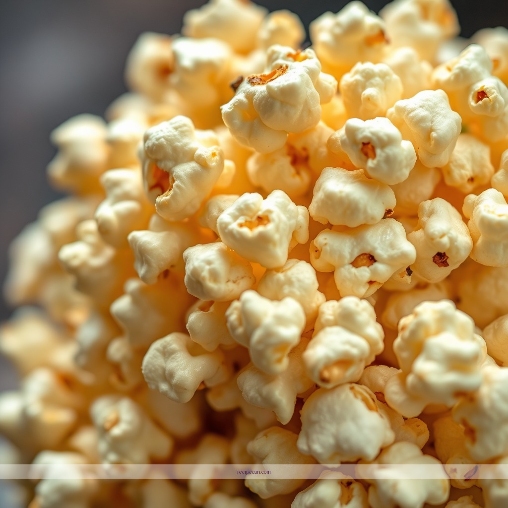 Ingredients - maple popcorn recipe