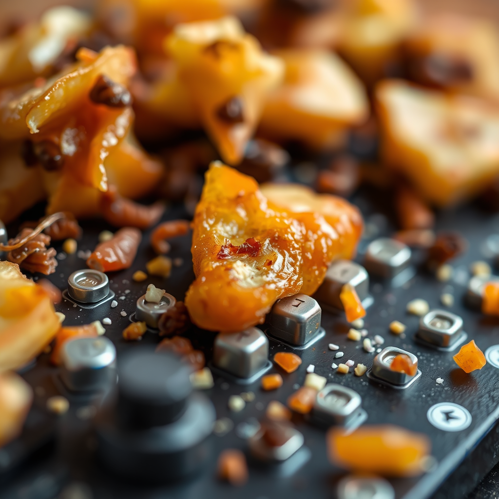 Ingredients - caramel apple nachos recipe