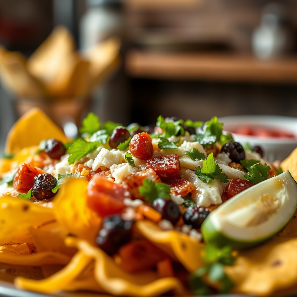 Ingredients - classic nachos recipe