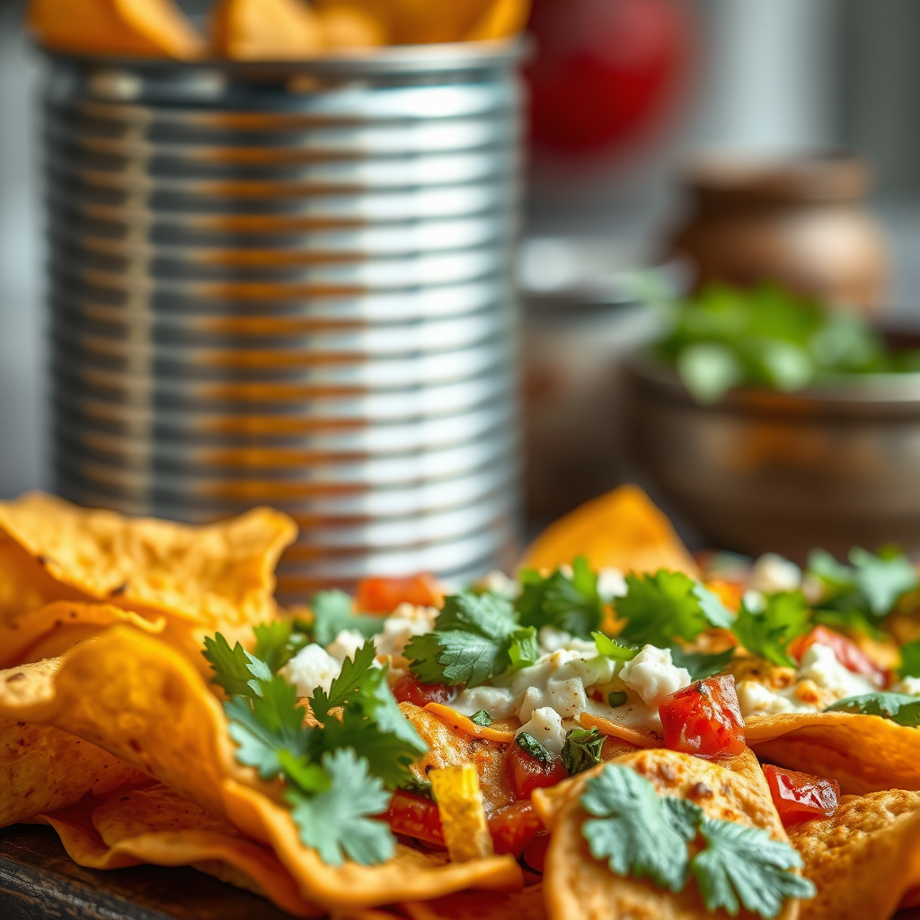 Ingredients - garbage can nachos recipe