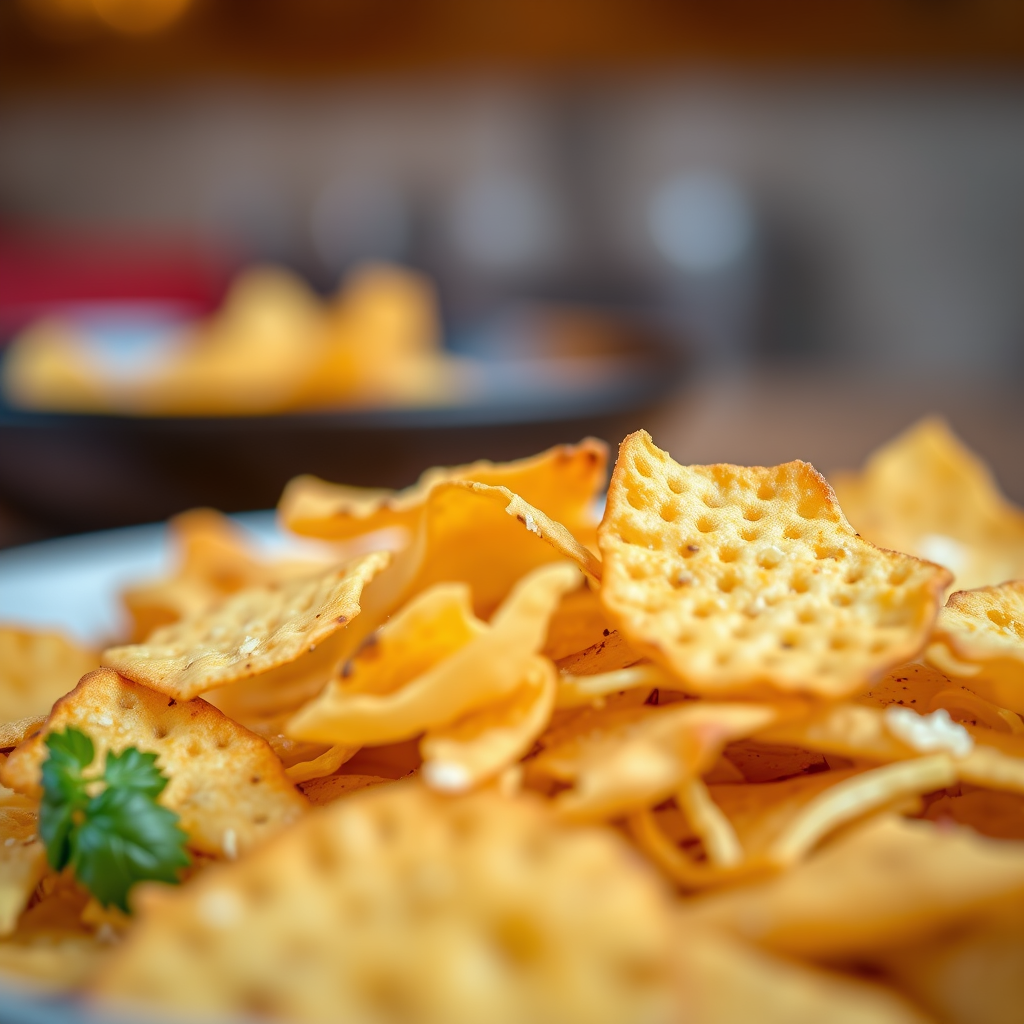 Ingredients - homemade nachos chips recipe