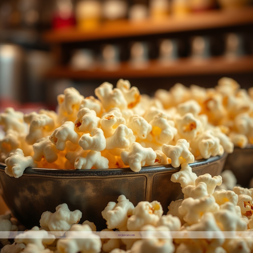 Ingredients - recipe for flavored popcorn