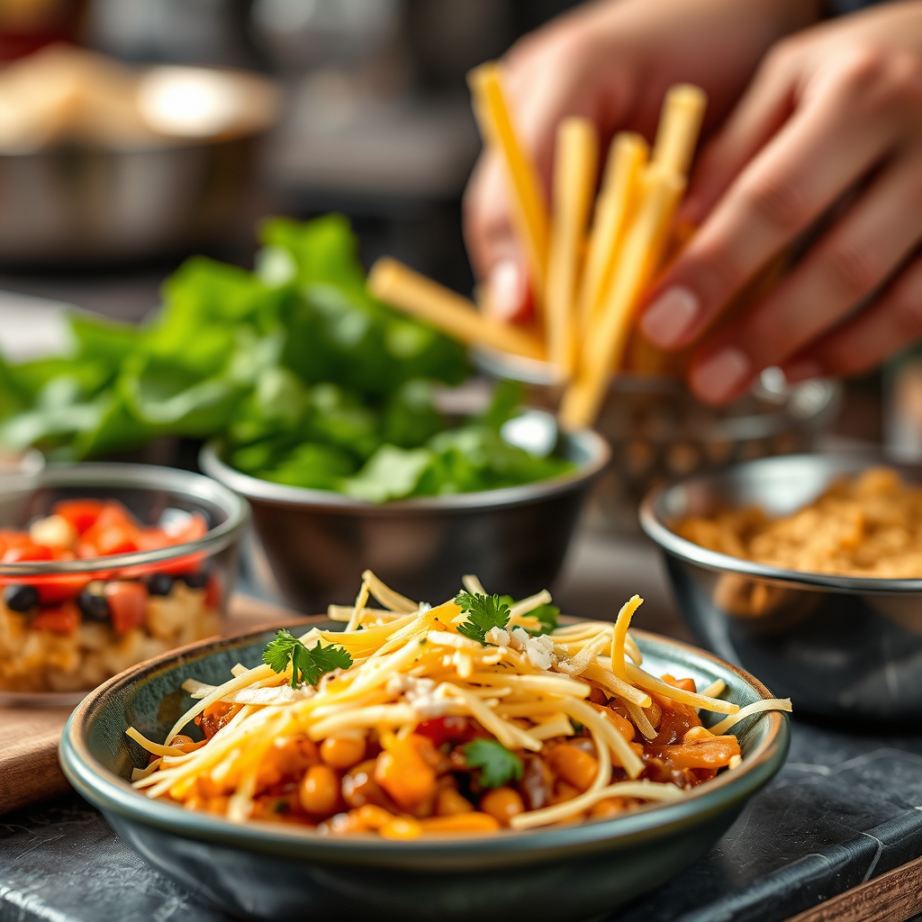 Ingredients - nacho bar recipe