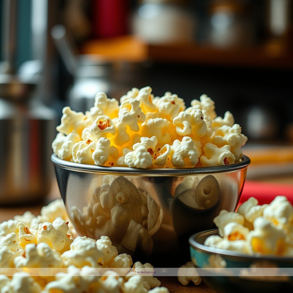 Ingredients - recipe for whirley pop popcorn