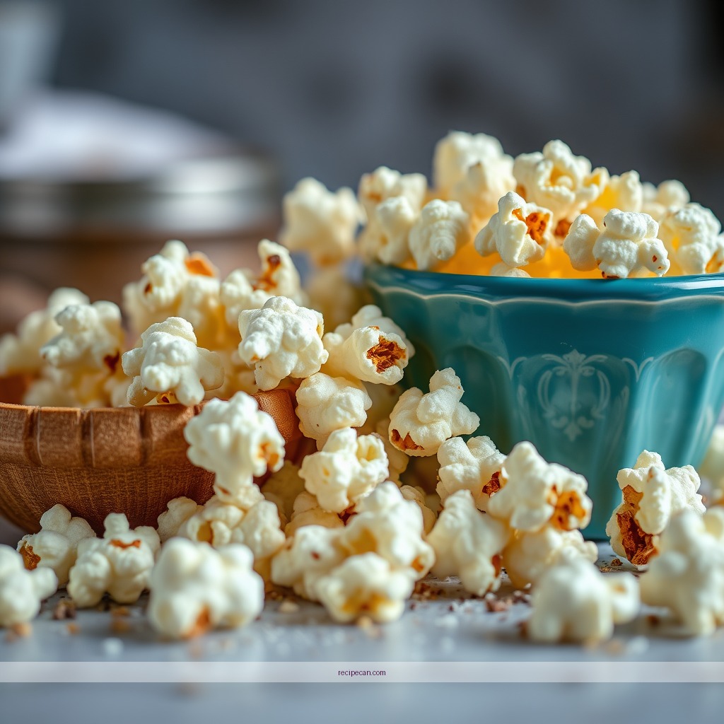 Ingredients - sweet salty popcorn recipe