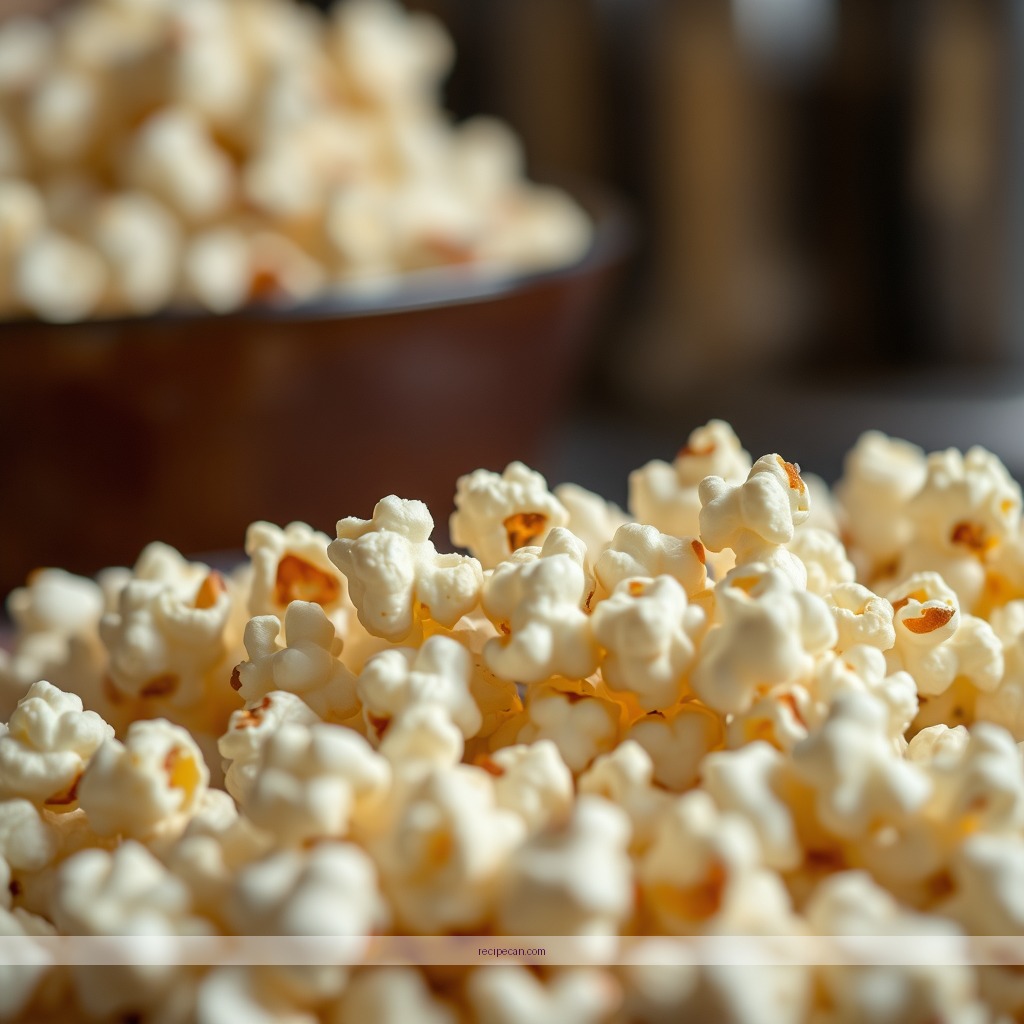 Ingredients - zebra popcorn recipe