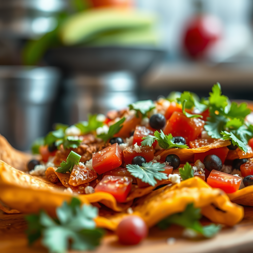 Ingredients - nachoes recipe