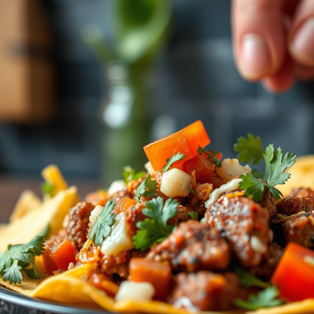 Ingredients - nachos recipe easy beef