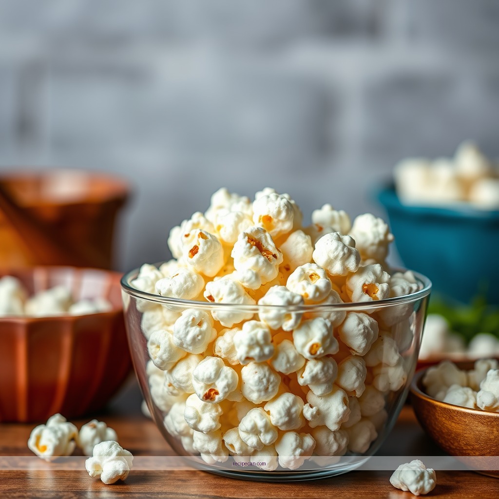 Ingredients - fun popcorn recipes