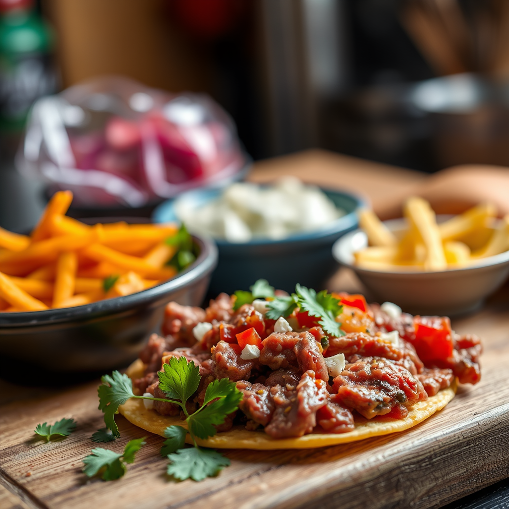 Ingredients - nachos recipes ground beef