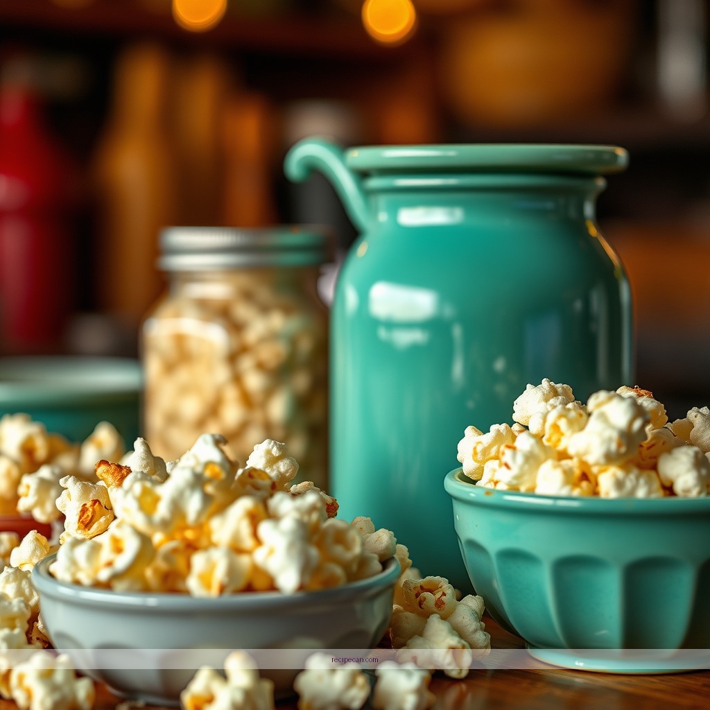 Ingredients - homemade popcorn recipes