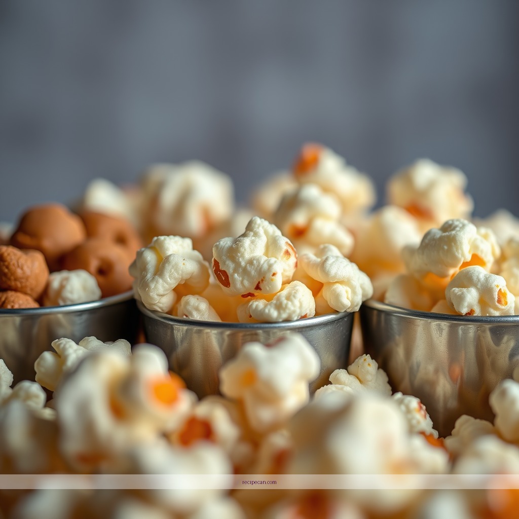 Ingredients - popcorn candy recipes