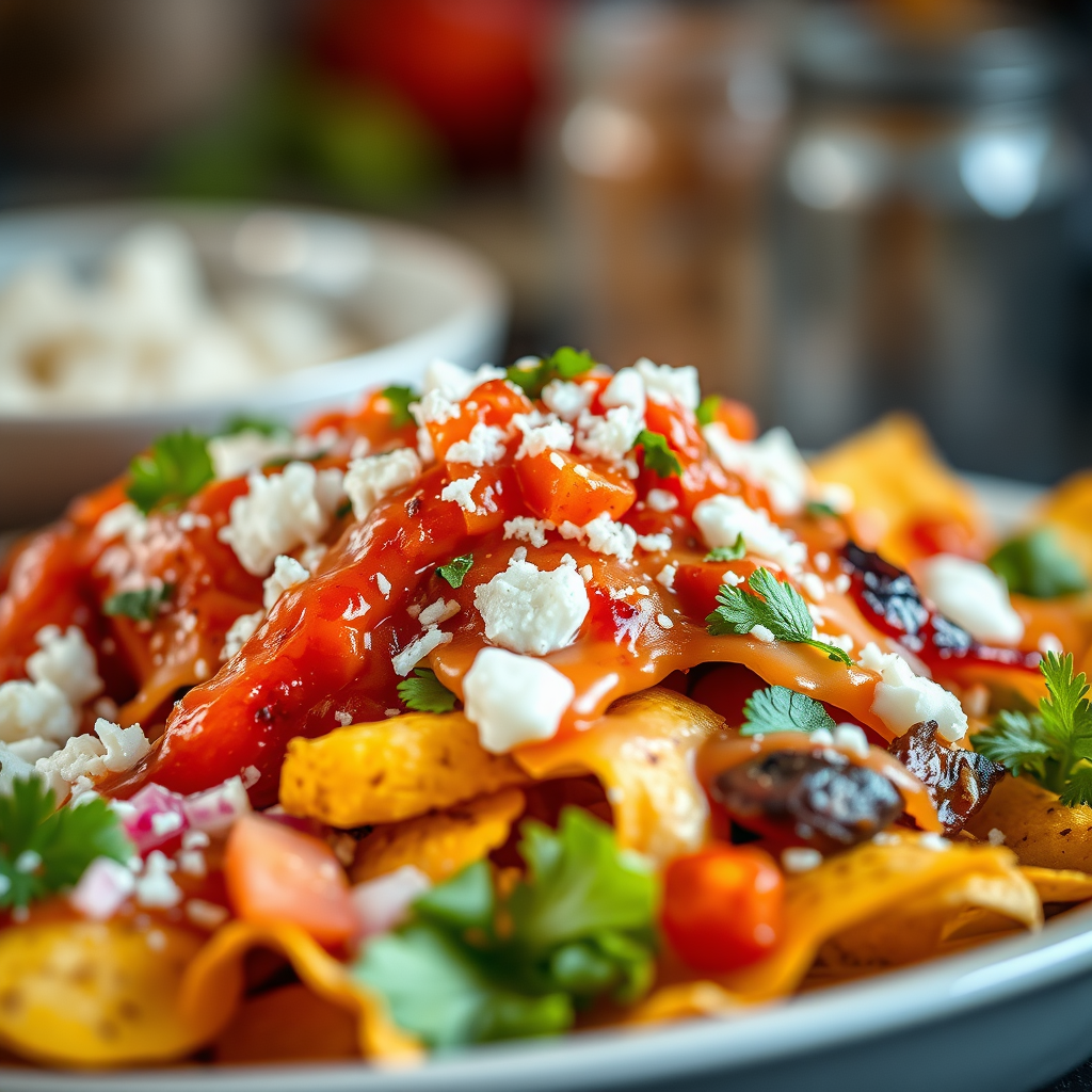 Ingredients - super bowl nachos recipe