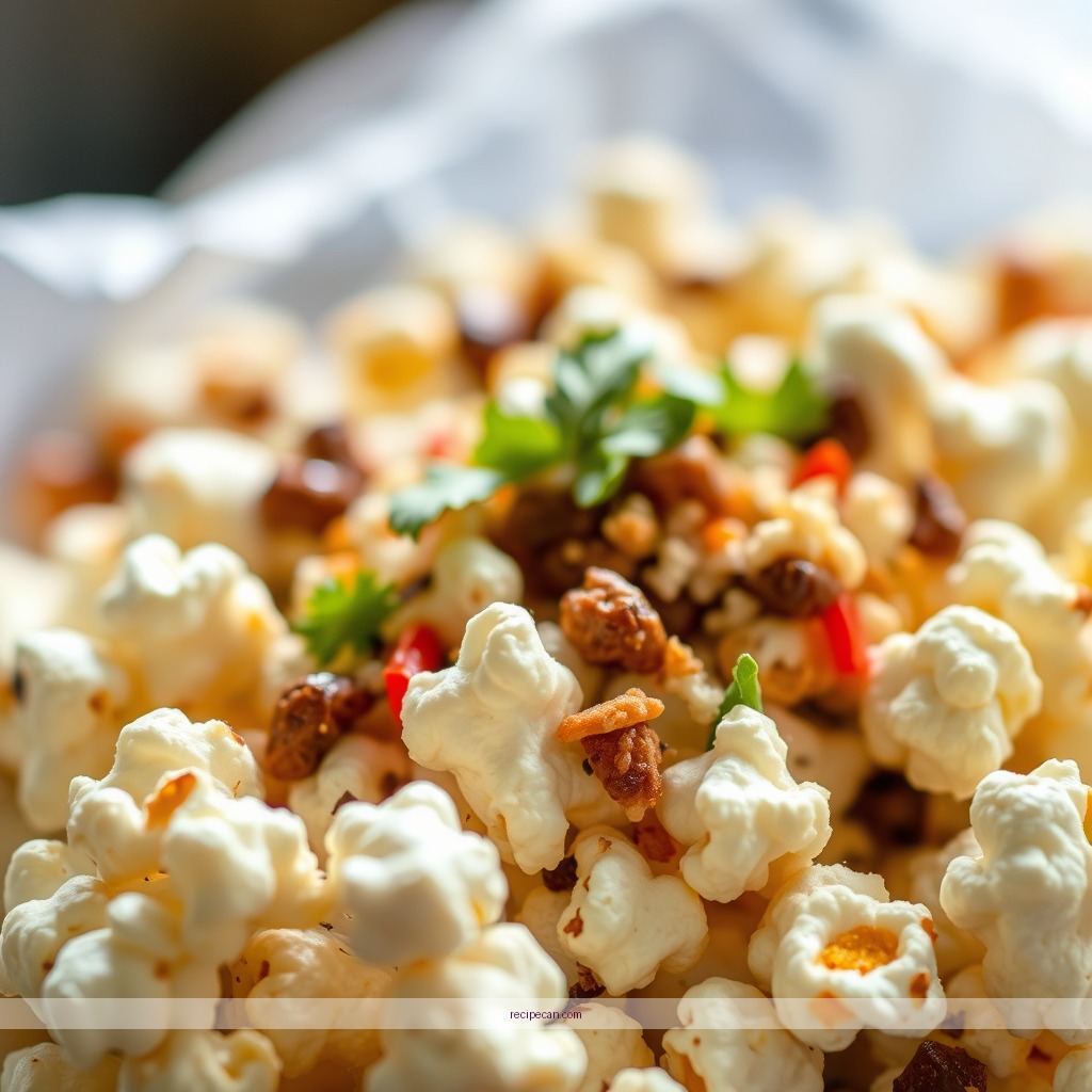 Ingredients - popcorn topping recipes