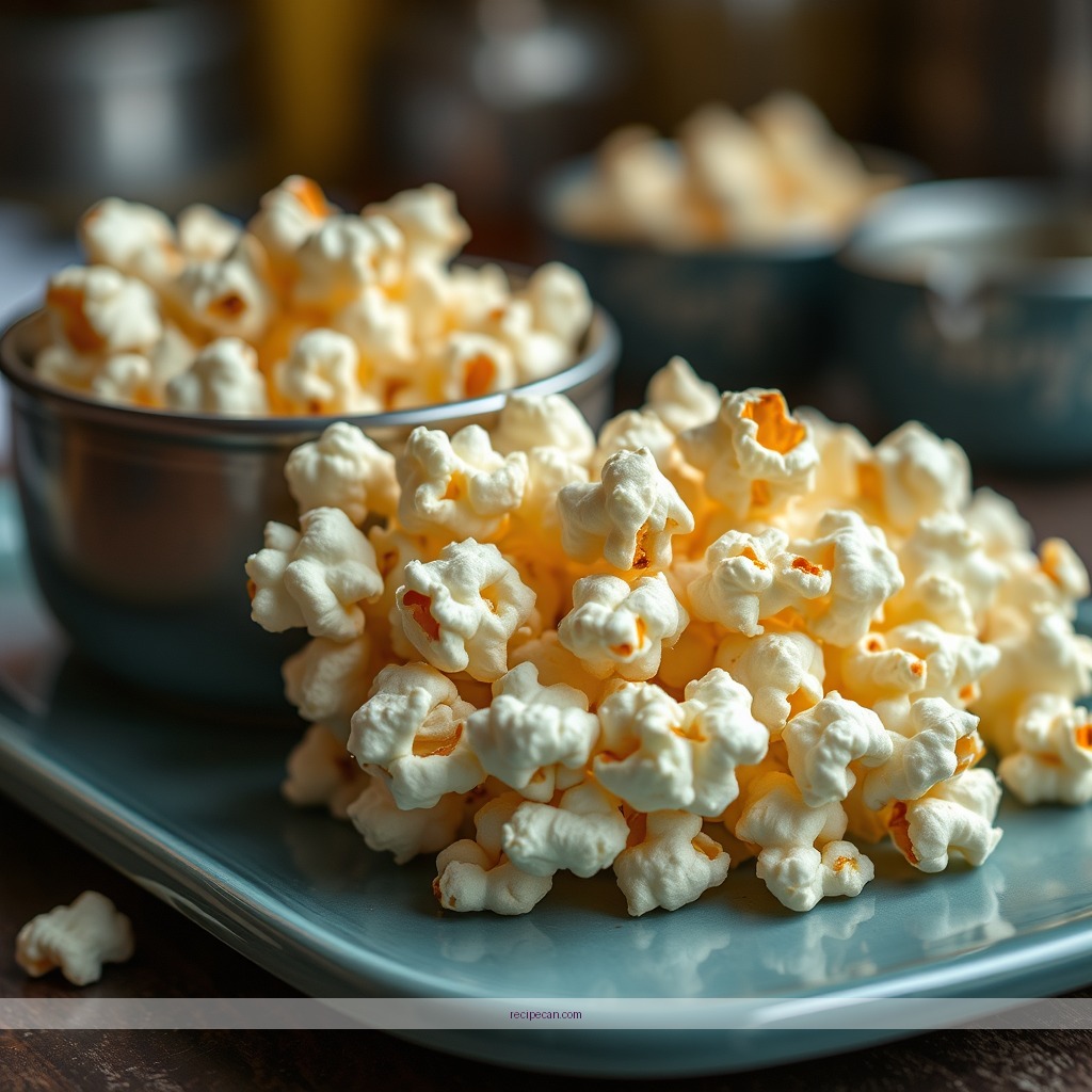 Ingredients - puff popcorn caramel recipe