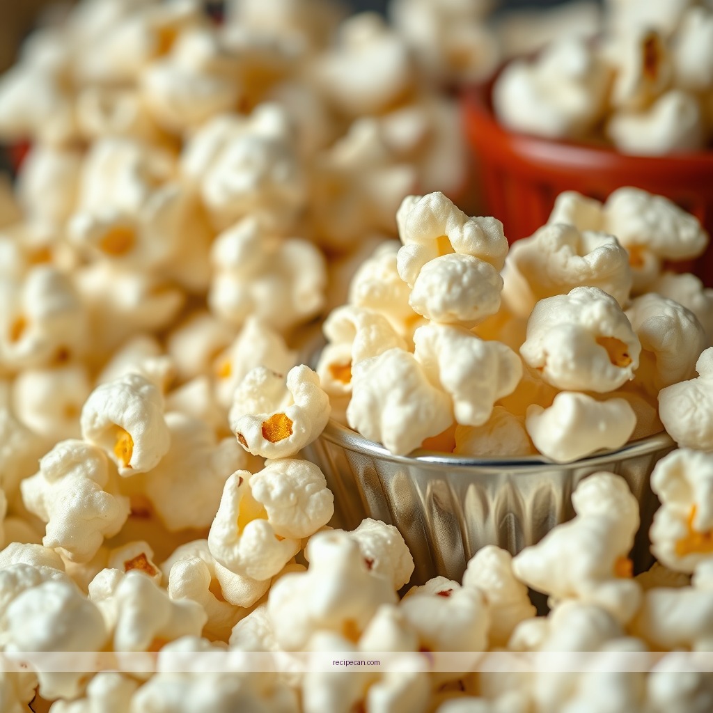 Ingredients - popcorn recipes