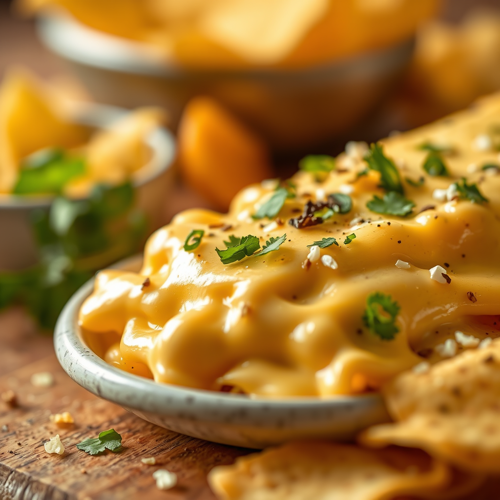 Ingredients - simple nacho cheese recipe