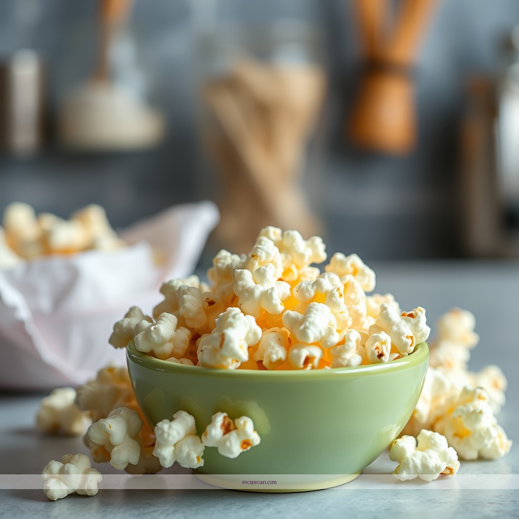 Ingredients - puffed popcorn recipes