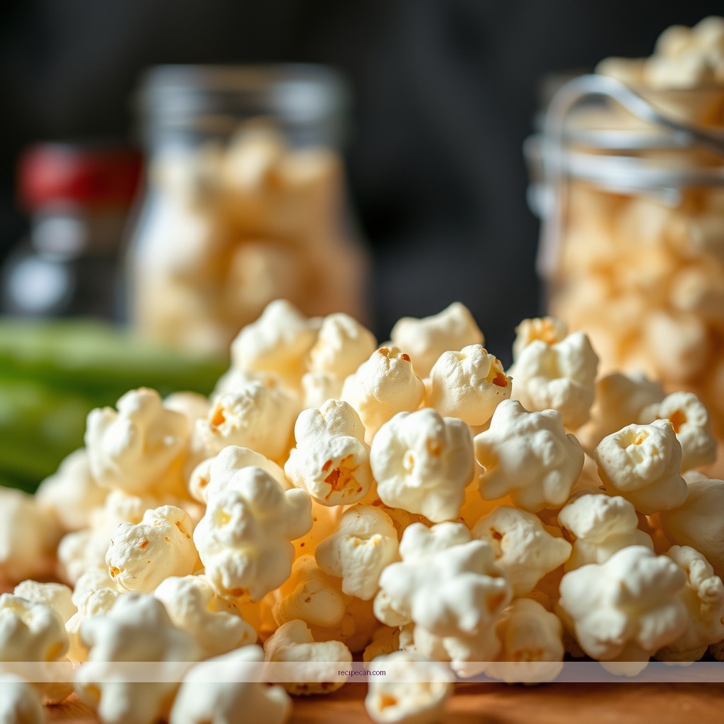 Ingredients - recipe for kettle corn popcorn