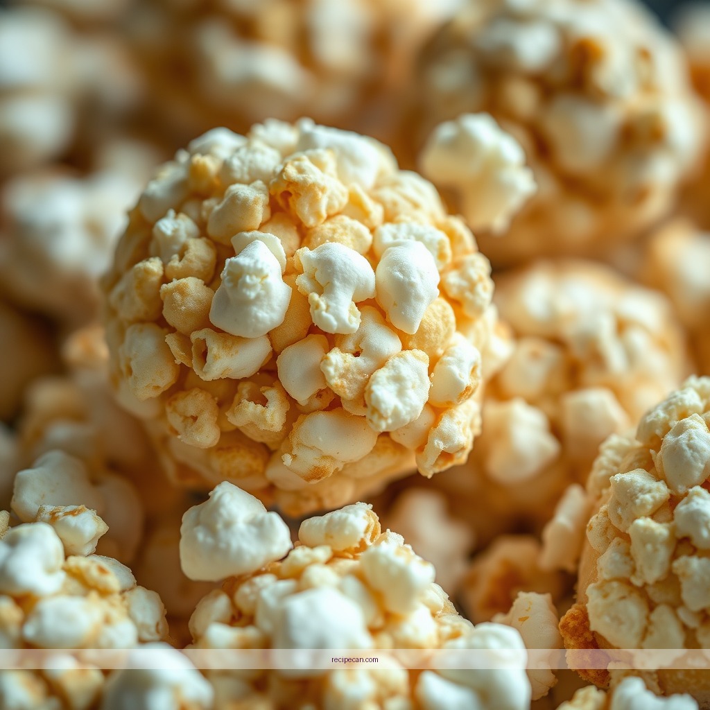 Ingredients - recipe for old-fashioned popcorn balls