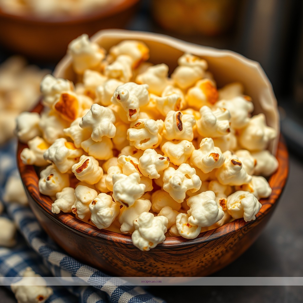 Ingredients - simple popcorn recipes