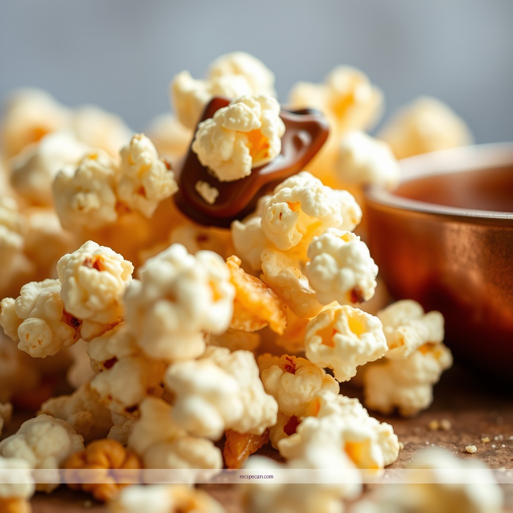 Ingredients - butter toffee popcorn recipe