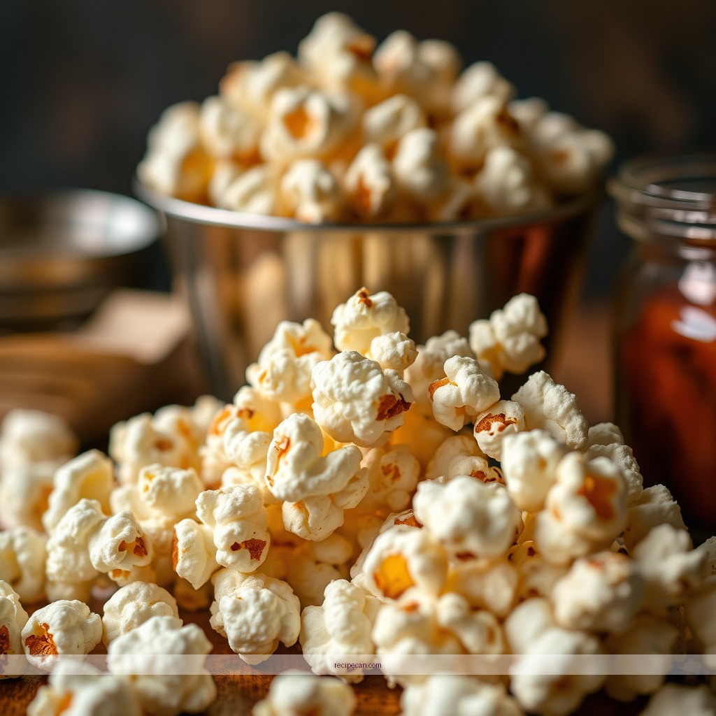 Ingredients - dessert popcorn recipes