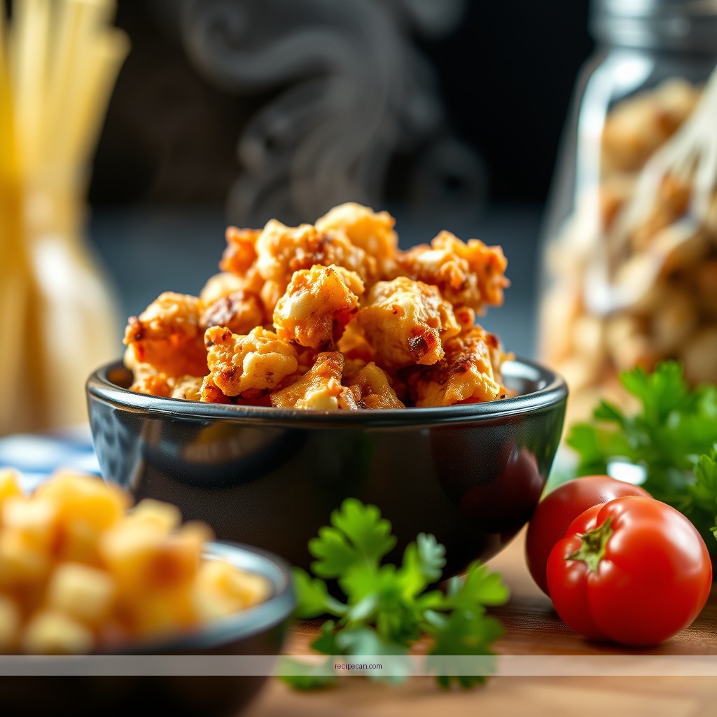 Ingredients - easy popcorn chicken recipe