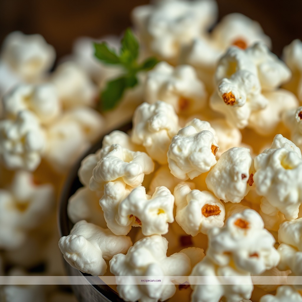 Ingredients - low calorie popcorn recipe