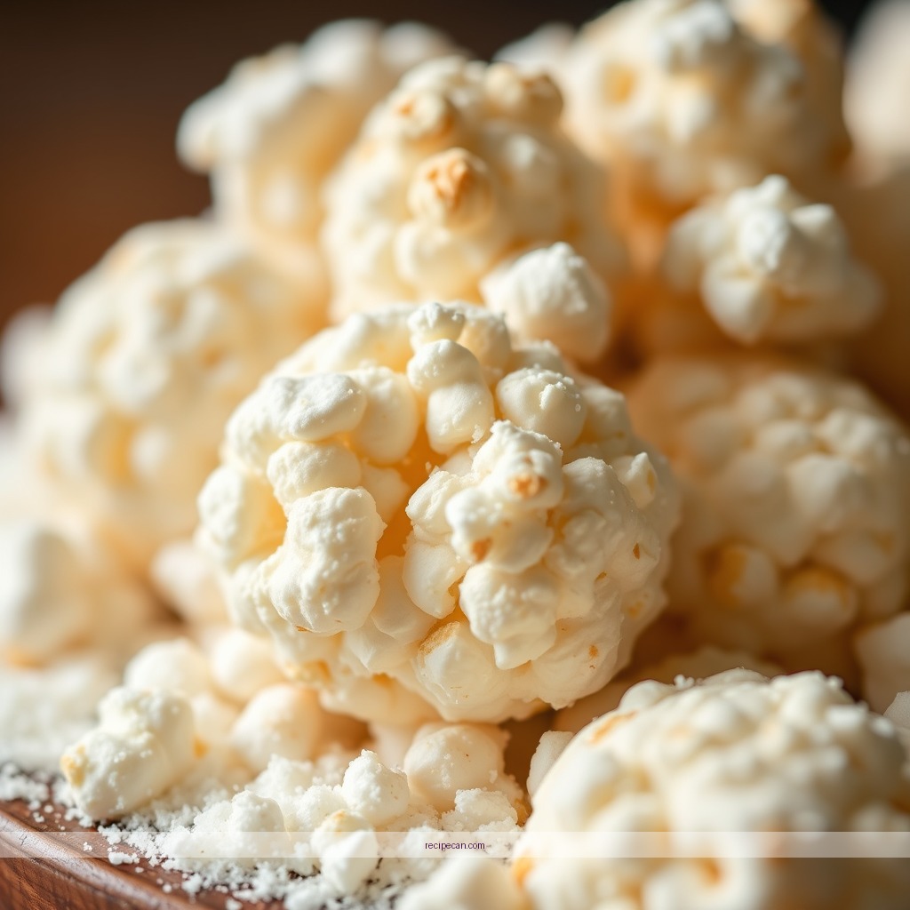 Ingredients - popcorn balls marshmallow recipe