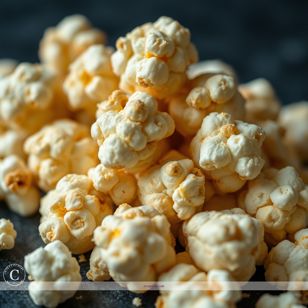 Ingredients - popcorn balls recipe halloween