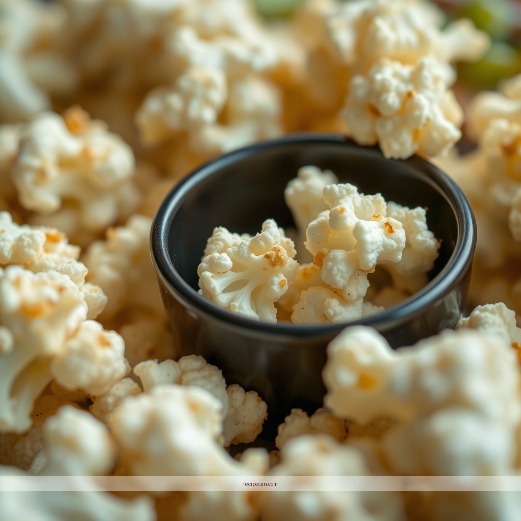 Ingredients - popcorn cauliflower recipe