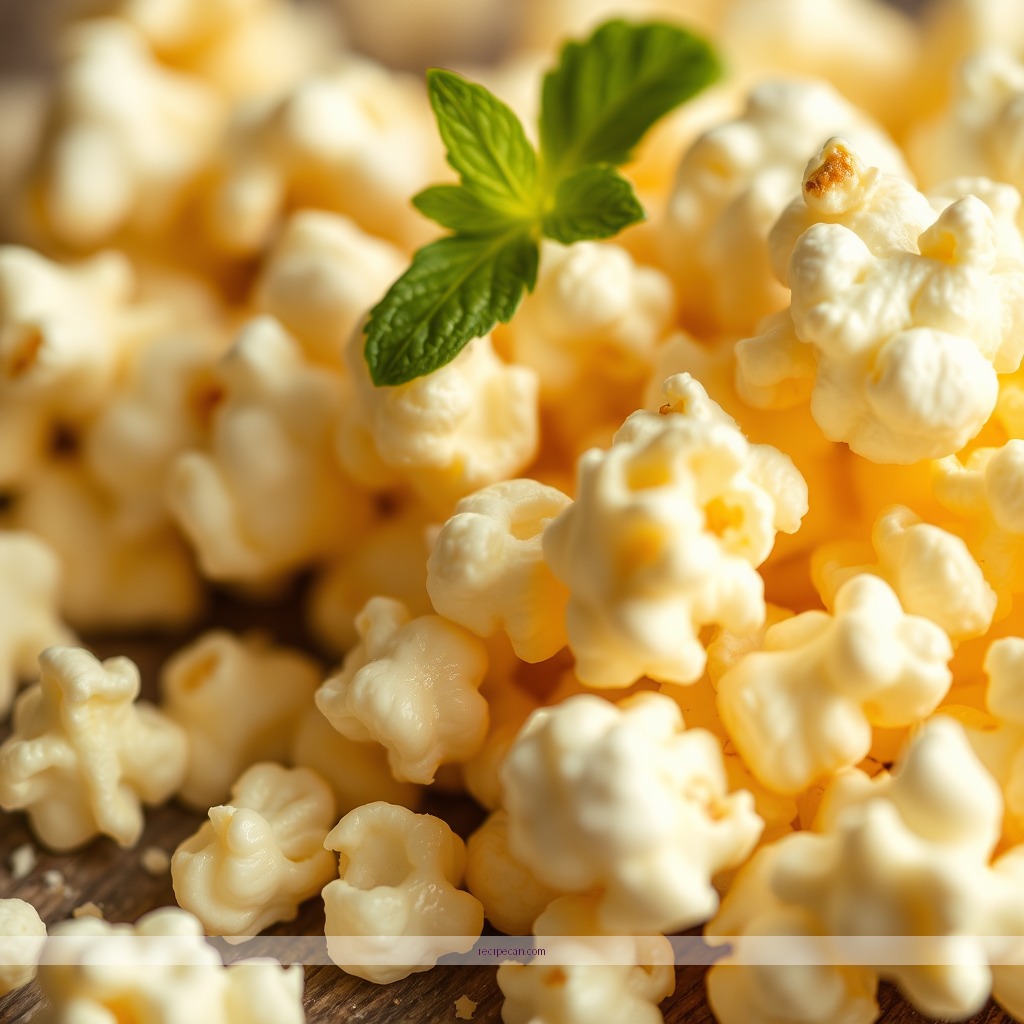 Ingredients - popcorn jello recipe