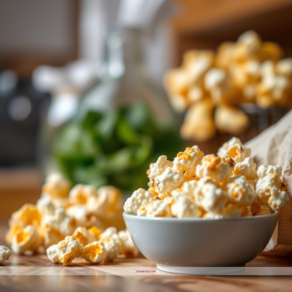 Ingredients - popcorn kettle corn recipe