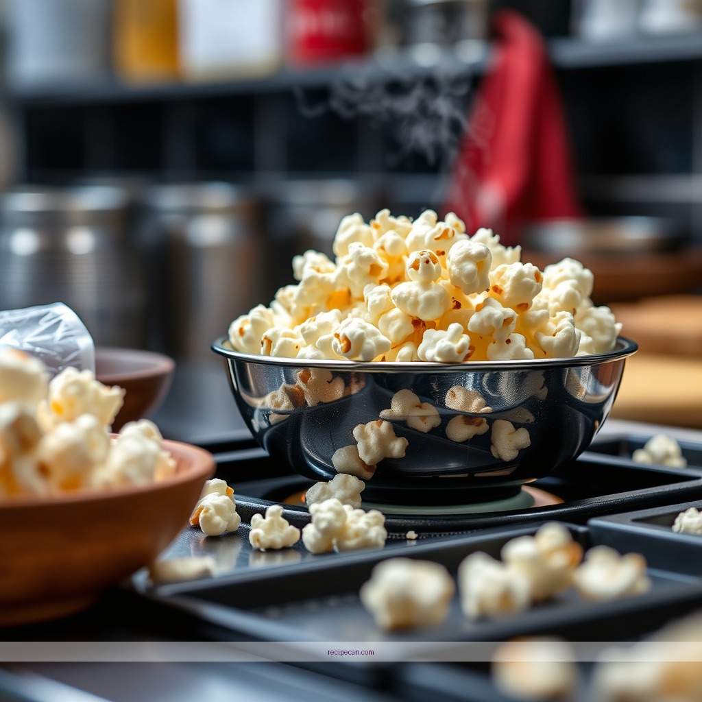 Ingredients - popcorn on the stove recipe