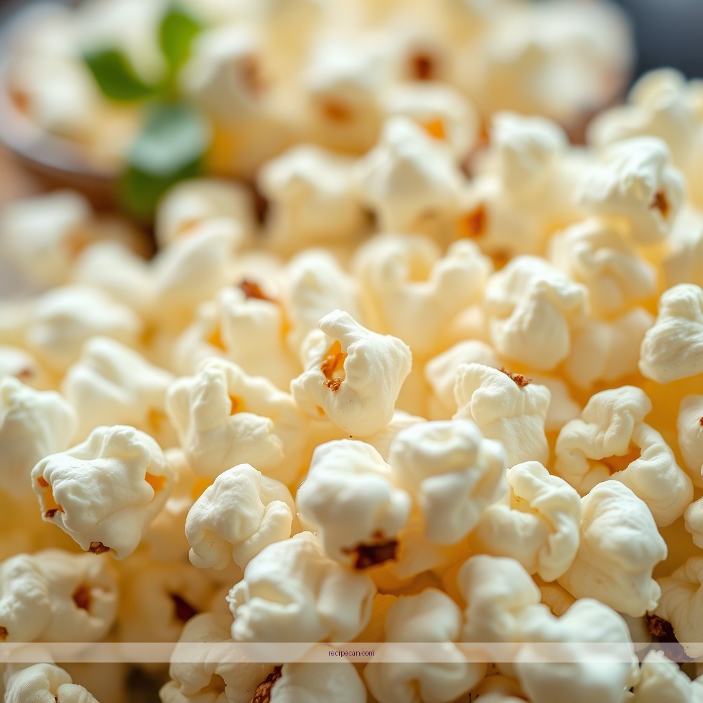 Ingredients - popcorn snack recipes