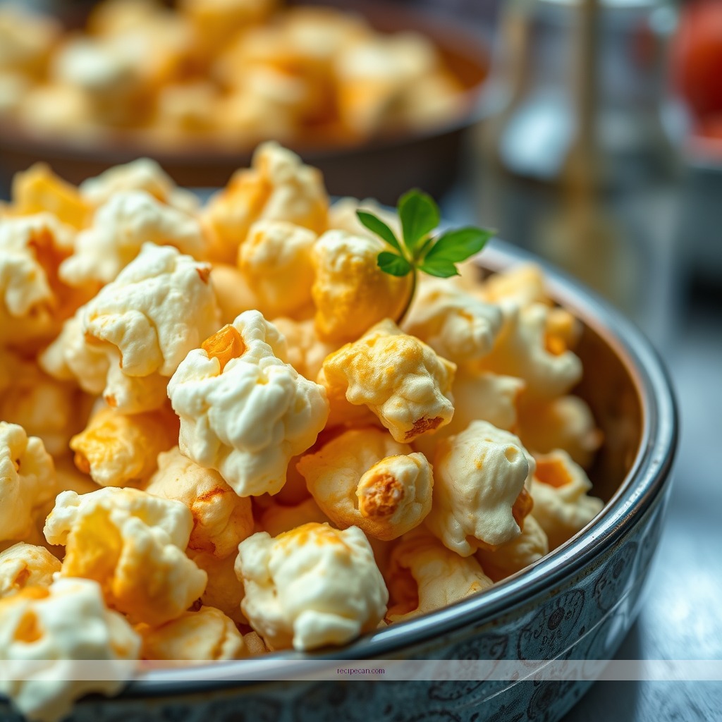Ingredients - caramel corn popcorn recipe