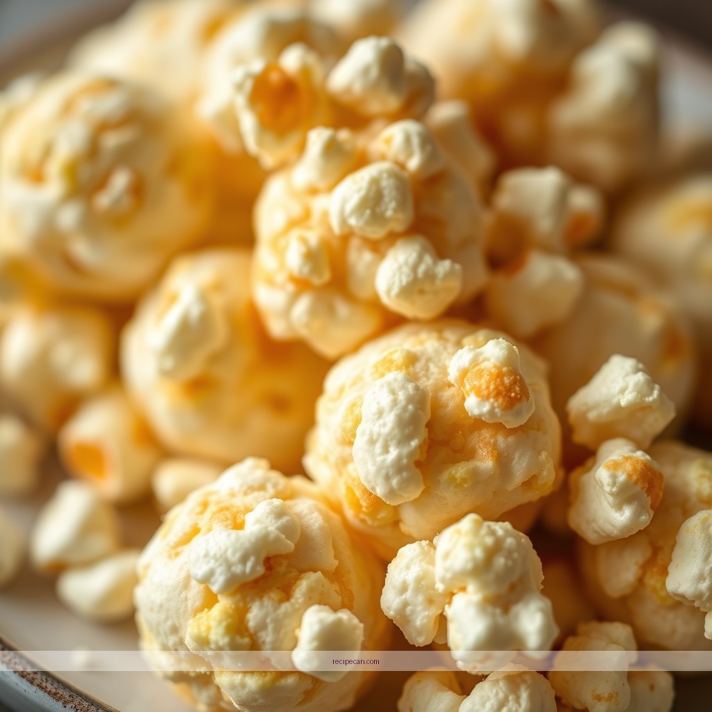 Ingredients - recipe for popcorn balls using jello